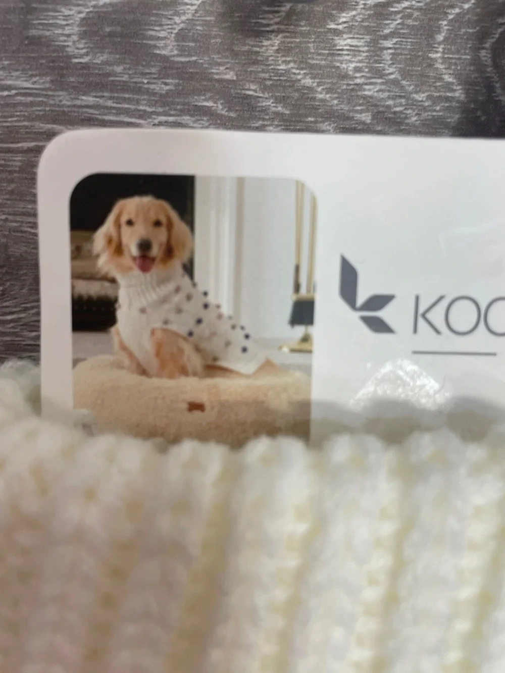 NWT Koolaburra By Ugg Lorena Pet Sweater for Dogs Multicolored Pom Poms Small